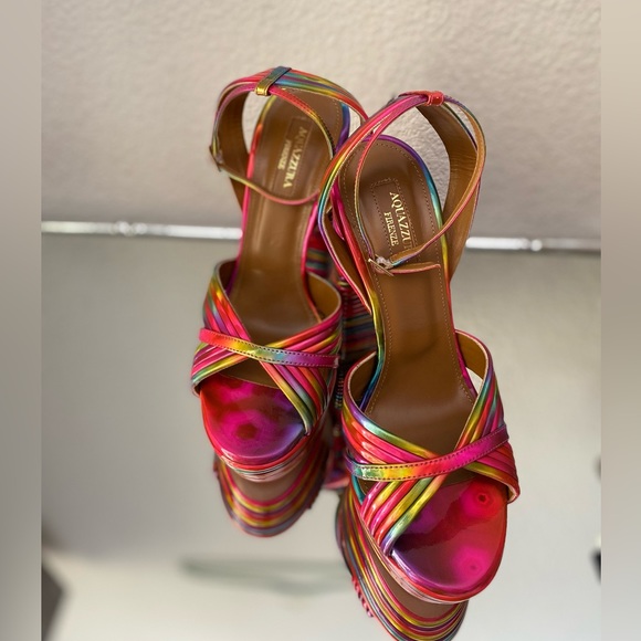Like new Aquazzura Sundance platform 37 $895 - Picture 11 of 14